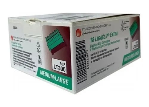 LIGACLIP LT 300 ETHICON TITANIO MEDIUM/LARGE